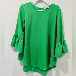 Ces Femme green Blouse Size Medium